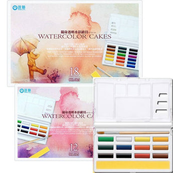 Simbalion Watercolor Cakes 12 Cols