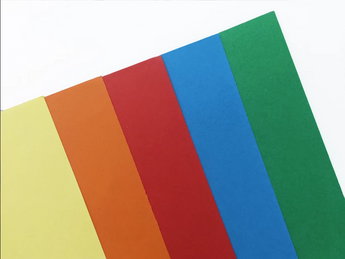 A3 Coloured Construction Paper, 124 gsm, 40 Pcs/Pack (Japan Quality)