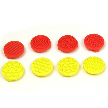 8 Finger Stampers (8 Texture Designs)
