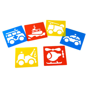 KRAFTWORKS Stencils 6 Pcs. - Rescue