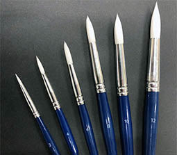 edu3 NYLON Art Brush, Round Brush - Large