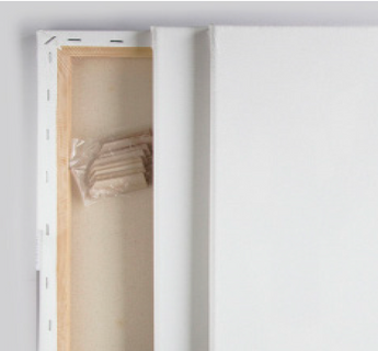Stretched Canvas With Frame, 2.5cm thick, 280 gsm, per pcs