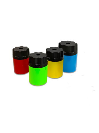 edu3 Plastic Single-Hole Sharpener Drum, 1 pcs