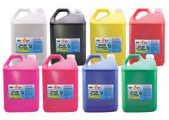 FAS Tempera Paints 5 Liters (Standard Colours)