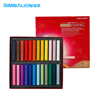 Simbalion Soft Pastels Standard Size 24 Cols.