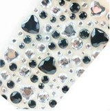 Colourful 3D Gemstones with self adhesive (2 Sheets of Approx. 180 pcs)