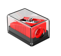 edu3 Plastic Single Holed Sharpener with Container, per pcs